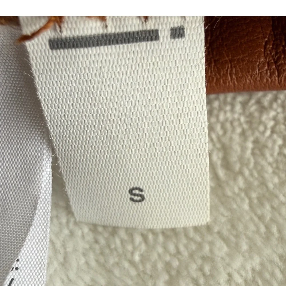 J Crew Womens Gloves Leather Shell Cashmere‎ Lining Small Cognac Tech Touch